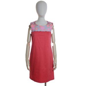 New Persifor Sloane Embroidered Shift Dress